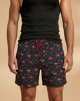 Playful Mens Swim Trunks With Elastic Waistband 6