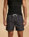 Playful Mens Swim Trunks With Elastic Waistband 7