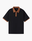 Refined Men's Polo Shirt With Contrast Details 1