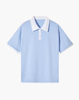 Refined Men's Polo Shirt With Contrast Details 4
