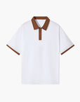 Refined Men's Polo Shirt With Contrast Details 5