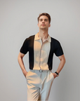 Refined Men's Polo Shirt With Textured Detail 4