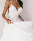 Strappy V-Neck Dress With Adjustable Straps 3