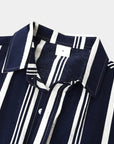 Stylish Men's Shirt With Stripes And Relaxed Fit 5