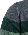 Men's blue classic crew neck knit jumper