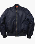 Unisex Red Bomber Jacket classic street style