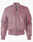 Unisex Bomber Jacket classic red street style