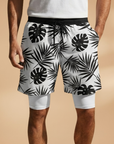 Vibrant Mens Swim Shorts with Flamingo Print 6