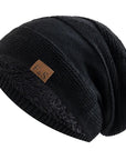 Fleece lined beanie for winter