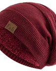 Fleece lined beanie for winter