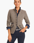 Women's Light Brown Tailored Blazer classic business look