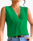 Women's Blouse Summer Tops For Women Sleeveless Loose Fit Lightweight Fabric 3