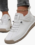 Women's black orthopedic chunky sneakers with wide toe box and sporty cushioned sole