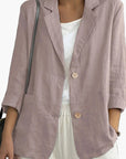 Women's casual blazer relaxed fit office weekend