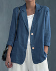 Women's casual blazer relaxed fit office weekend