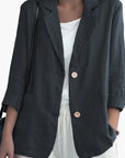 Women's casual blazer relaxed fit office weekend