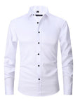 Wrinkle-Free Stretch Shirt for Men - Flexible Fit - Casual Wear 5
