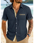 Men's Shirt Relaxed Fit Oversized Style