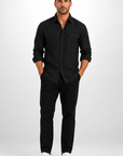 Men's Shirt Long Sleeve Utility Fit Button-Up 0