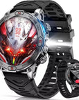Robuste Smartwatch für Unisex mit GPS Herzfrequenzmonitor 10 Tage Akku Outdoor 3