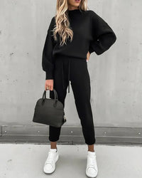 Posy | Women's Two-Piece Lounge Set High Collar