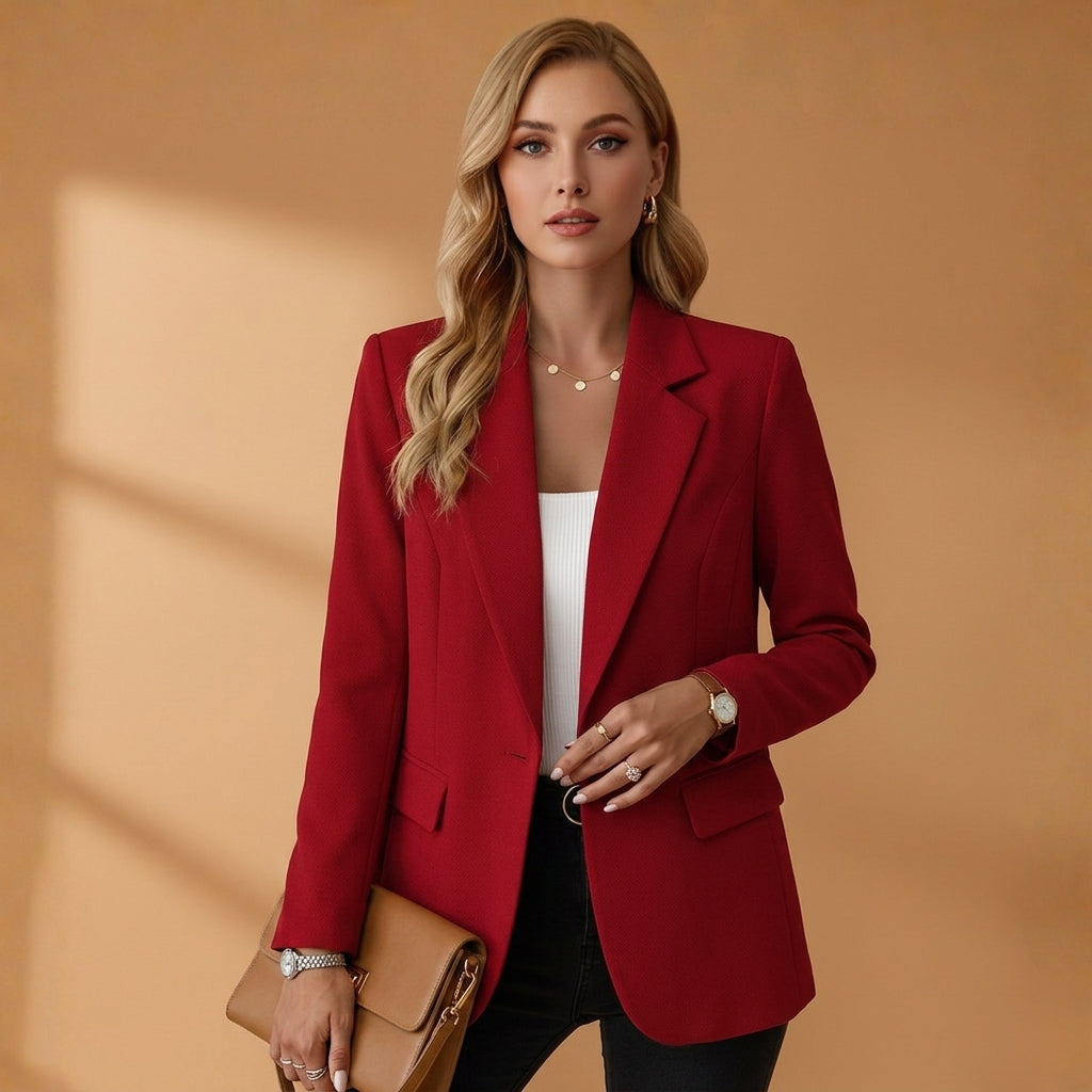 Women's black tailored blazer