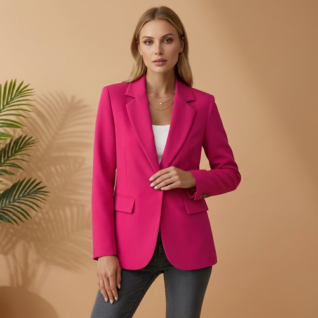 Women's black tailored blazer