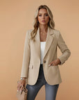 Women's black tailored blazer