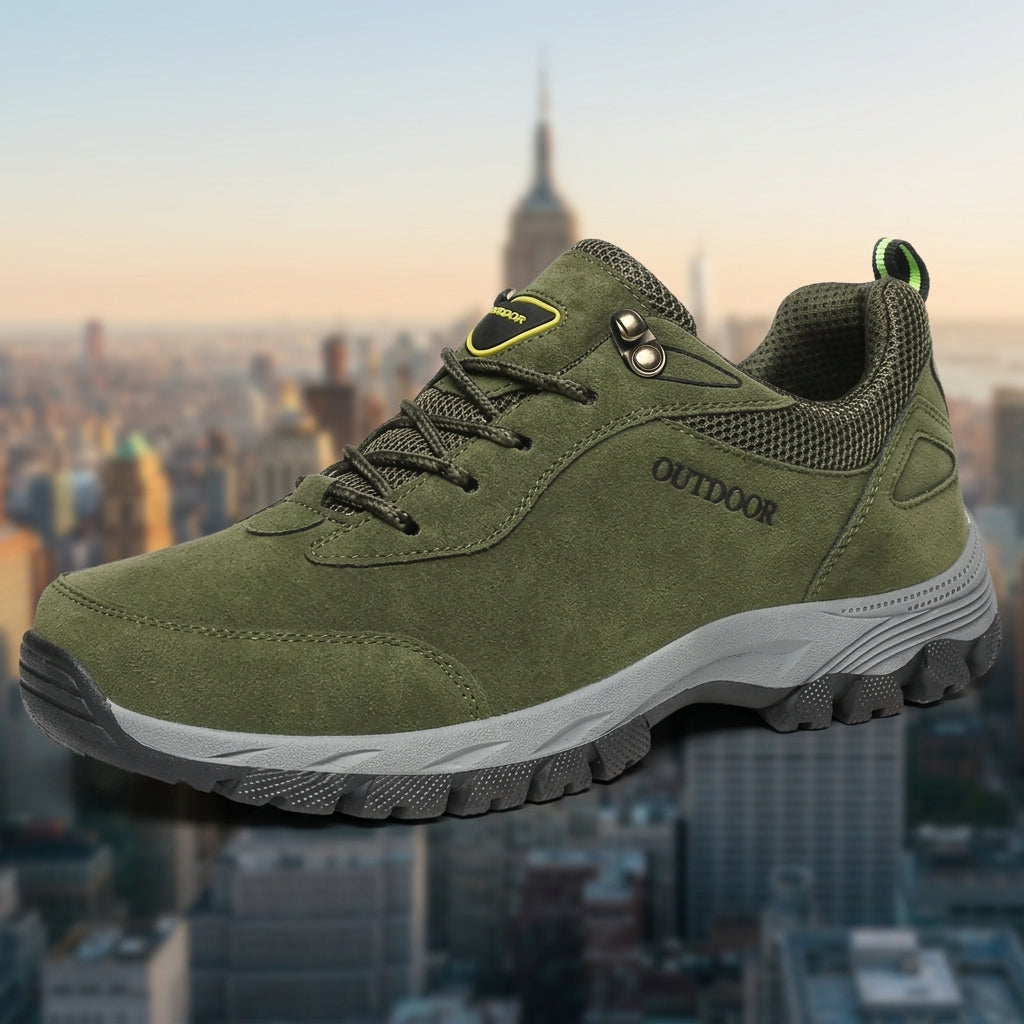 Men's camel hiking shoes