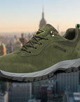Men's camel hiking shoes
