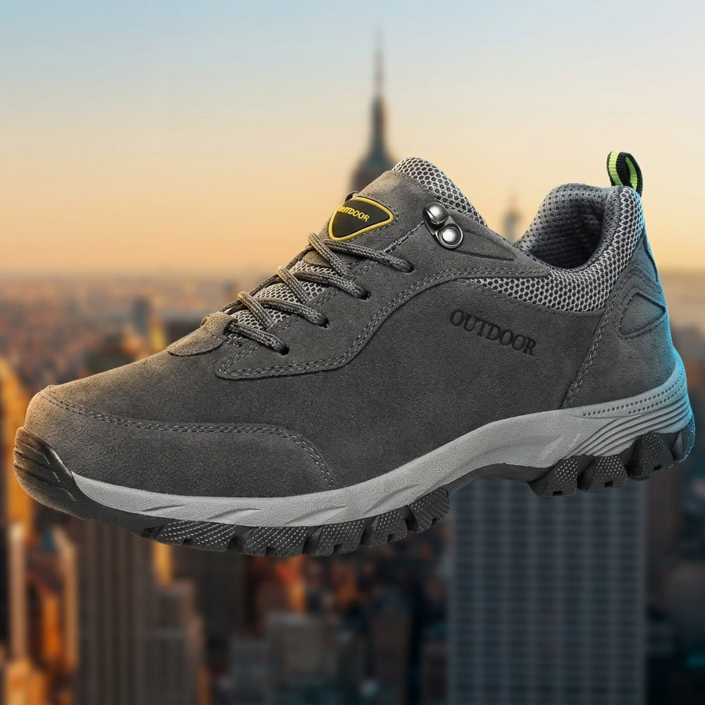 Men's camel hiking shoes