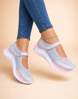 women's mary jane strap sneakers