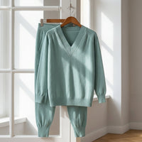 Mila | Women's Knit Loungewear Set Two-Piece