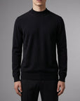 Men's camel cashmere blend sweater