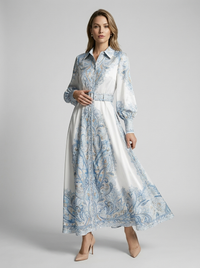 Neve | Women's Printed A-Line Dress Belt
