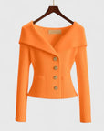 Women's yellow soft knit cosy cardigan