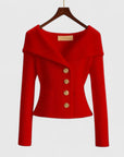 Women's yellow soft knit cosy cardigan