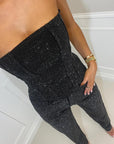 Bold Denim Jumpsuit With Wide Legs For Women 6