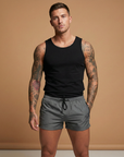 Bold Men's Shorts with Zipper Pockets, Close Fit 2