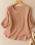 Calm Women's Blouse with Embroidered Design 2