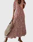 Carefree Boho Summer Dress With V-Neck 3