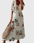 Carefree Boho Summer Dress With V-Neck 5