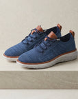 Men's midnight navy mesh knit sneakers