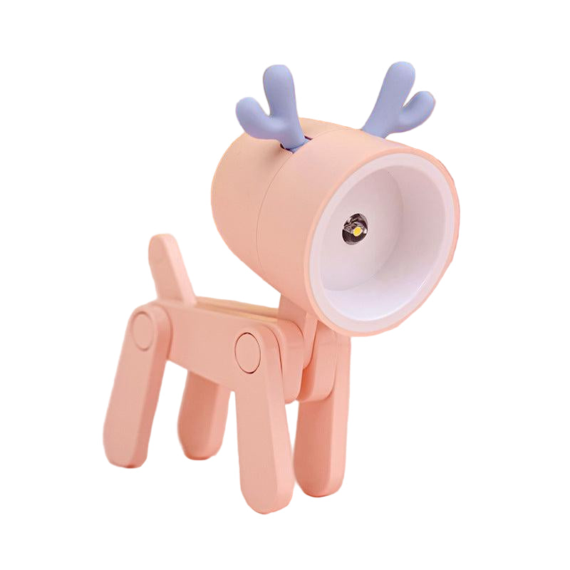 Charming Adjustable Desk Lamp for Kids Cordless Battery Operated Soft LED Light 6