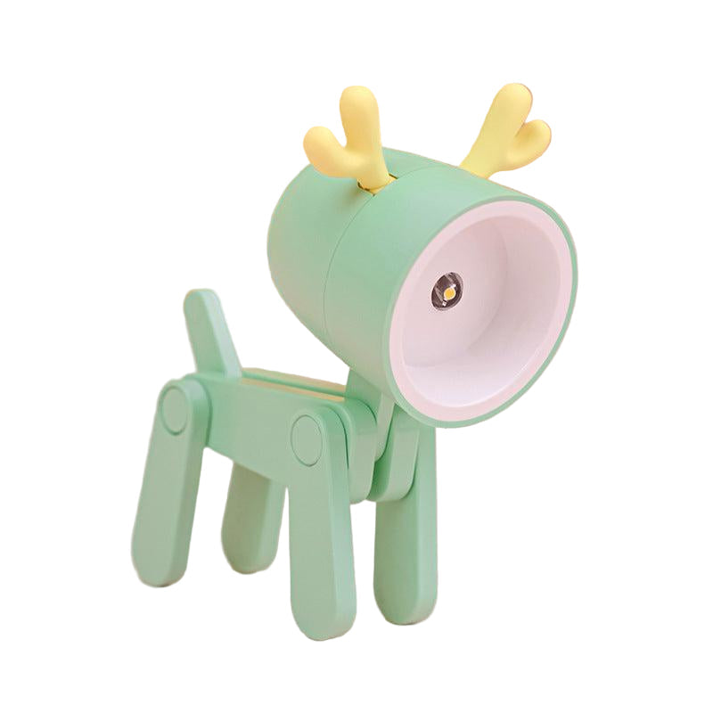 Charming Adjustable Desk Lamp for Kids Cordless Battery Operated Soft LED Light 9