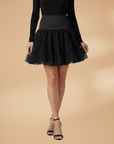 Charming Crinoline Skirt With Tiered Layers 6