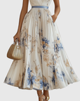 Charming Floral Maxi Dress With Long Sleeves 2