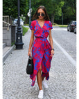 Charming Floral Midi Summer Dress For Women 2