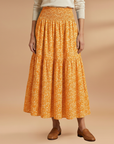 Charming Floral Skirt with Flattering Fit 10