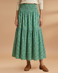 Charming Floral Skirt with Flattering Fit 11